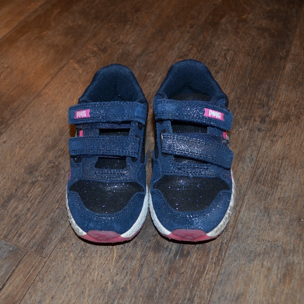 PMG Navy Tennis Shoe w/Sparkle